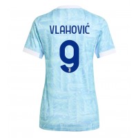 Juventus Dusan Vlahovic #9 Replika Bortatröja Dam 2025-26 Kortärmad